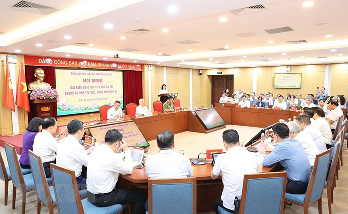 Tổng Bí thư Nguyễn Phú Trọng tiếp xúc cử tri Hà Nội trước Kỳ họp thứ 6 -0