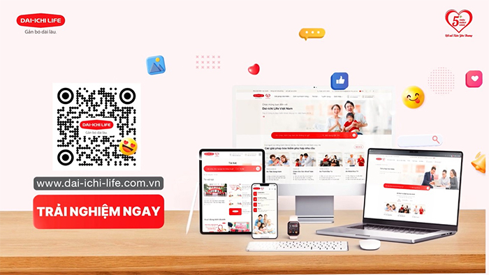 Dai-ichi Life Việt Nam chính thức ra mắt website mới -0