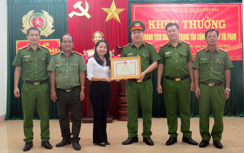 Công an thị xã Điện Bàn đấu tranh hiệu quả với các loại tội phạm -0