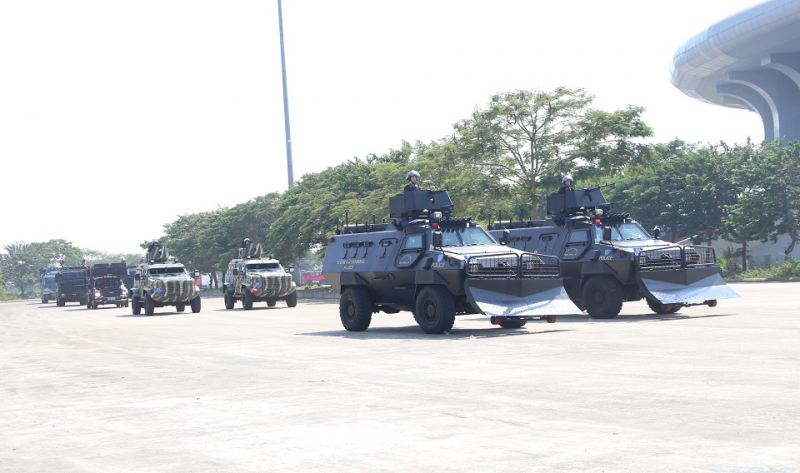 Công an tỉnh Hà Nam diễn tập thực binh -1