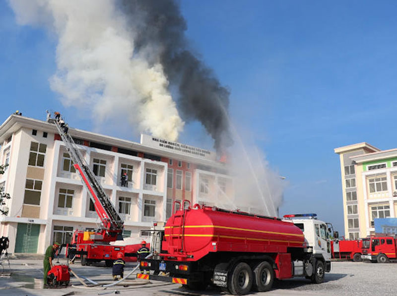 Công an tỉnh Tuyên Quang tổ chức diễn tập thực binh Phương án A2 -2