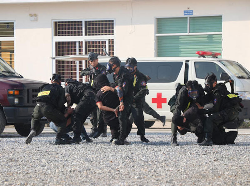 Công an tỉnh Tuyên Quang tổ chức diễn tập thực binh Phương án A2 -3