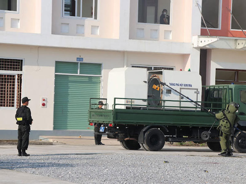 Công an tỉnh Tuyên Quang tổ chức diễn tập thực binh Phương án A2 -4