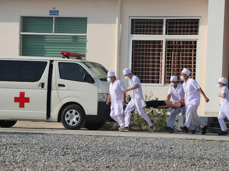 Công an tỉnh Tuyên Quang tổ chức diễn tập thực binh Phương án A2 -5