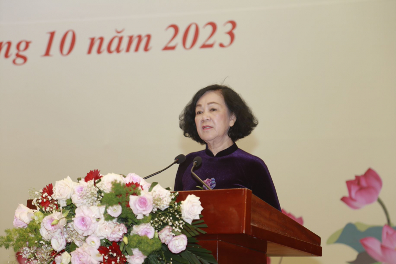 Biểu dương những đóng góp của phụ nữ cơ sở trong phát triển kinh tế - xã hội của đất nước -0