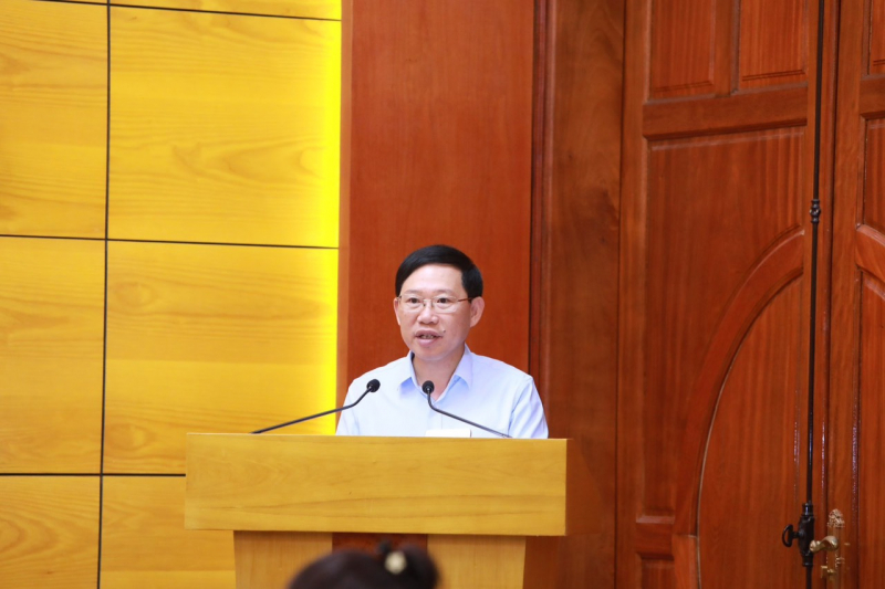 Đảng uỷ Công an Trung ương, Bộ Công an làm việc với Thường vụ tỉnh uỷ Bắc Giang -0