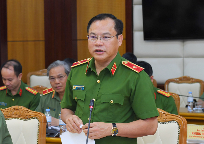 Đảng uỷ Công an Trung ương, Bộ Công an làm việc với Thường vụ tỉnh uỷ Bắc Giang -0