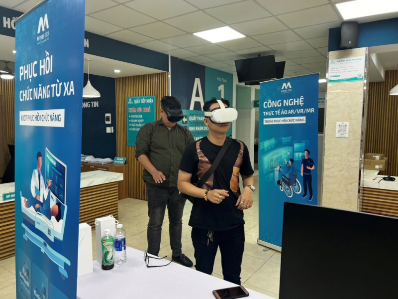 Bệnh viện 199 ứng dụng thực tế ảo và phục hồi chức năng điều trị từ xa -2