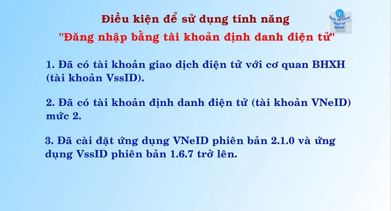 Hướng dẫn đăng nhập ứng dụng VssID bằng tài khoản VNeID -0