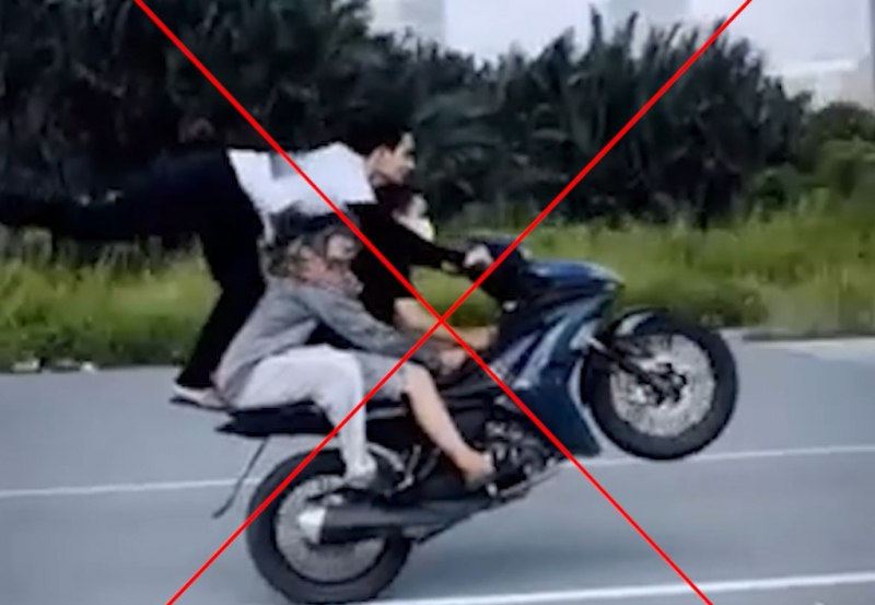 Xác minh nhóm “quái xế” bốc đầu xe ở khu đô thị mới Thủ Thiêm -0