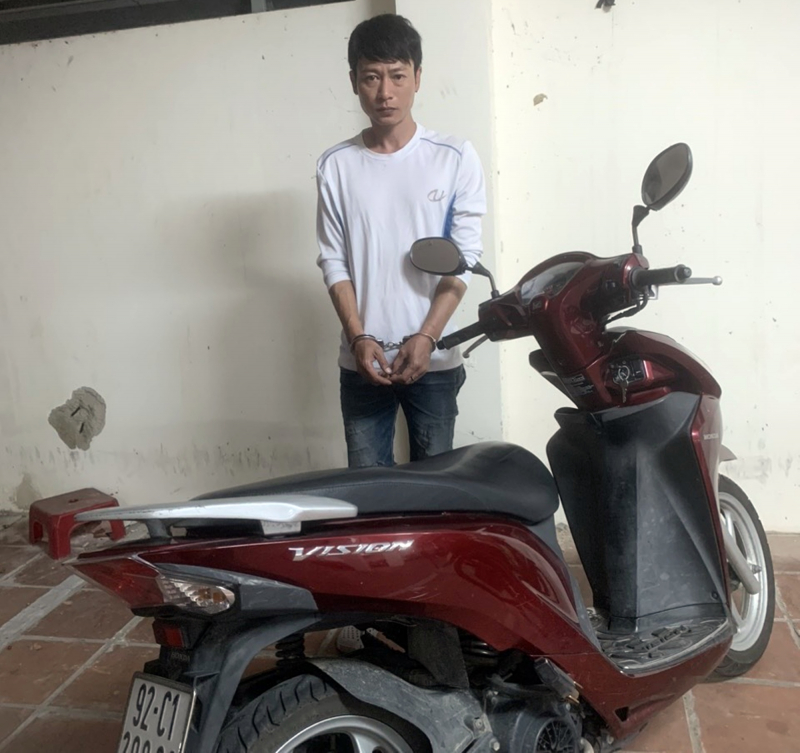 Khám phá nhanh vụ trộm xe máy tại Hội An -0