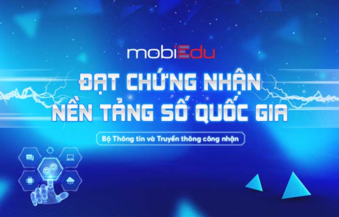 mobiEdu vinh dự nhận chứng nhận nền tảng số quốc gia tiềm năng - Báo Công  an Nhân dân điện tử