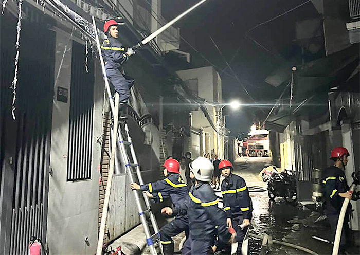 Nguy cơ hỏa hoạn tại các nhà trọ, chung cư, căn hộ cho thuê tại Đà Nẵng -0