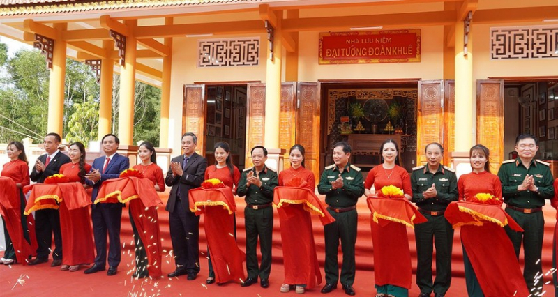 Tổ chức trang trọng Lễ kỷ niệm 100 năm Ngày sinh Đại tướng Đoàn Khuê -0