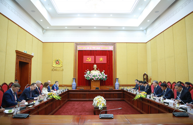 Bộ Công an Việt Nam và Bộ Nội vụ Liên bang Nga thắt chặt hợp tác -0