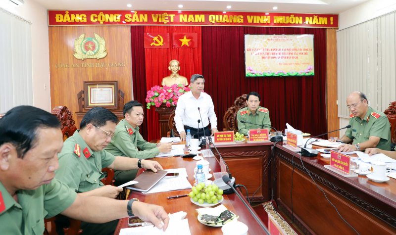 Công an tỉnh Hậu Giang đi đầu trong xây dựng Công an xã đáp ứng yêu cầu nhiệm vụ trong tình hình mới -0