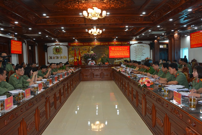 Đoàn kiểm tra 05 kết luận kiểm tra các mặt công tác của Công an tỉnh Lâm Đồng -0