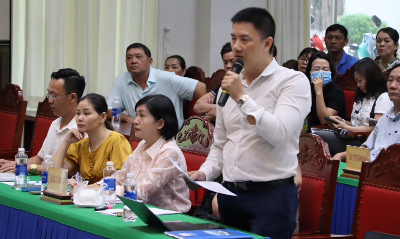 Phó Chủ tịch tỉnh đối thoại 350 người dân mua đất tại dự án Gem Sky World -0