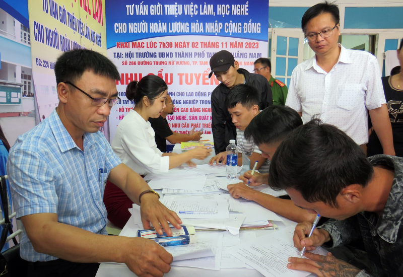 Ý nghĩa chương trình hỗ trợ tái hòa nhập cộng đồng tại TP Tam Kỳ -0