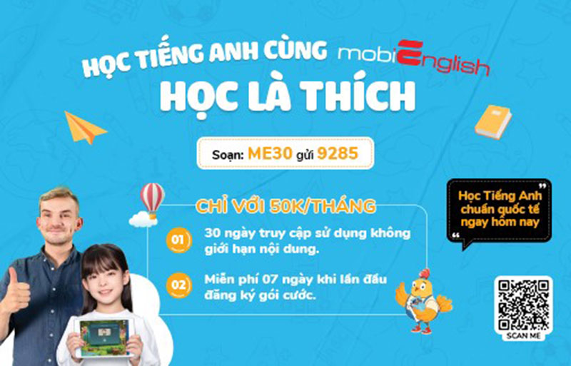 Học trực tuyến không giới hạn với bộ ba gói cước của mobiEdu -0