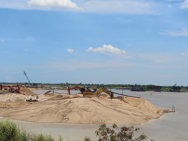 Vi phạm khi khai thác thi công đường cao tốc, một doanh nghiệp bị xử phạt 370 triệu đồng -0