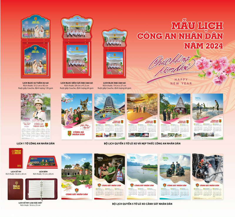 Nhộn nhịp khai trương mùa lịch CAND -0