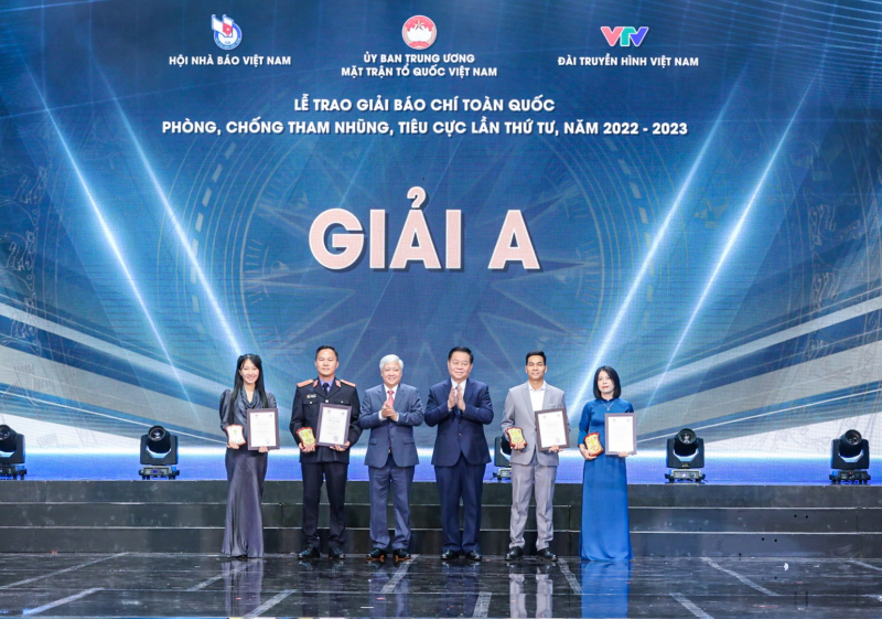 5 tác phẩm báo chí CAND đoạt giải tại Giải báo chí toàn quốc phòng, chống tham nhũng, tiêu cực lần thứ tư -0