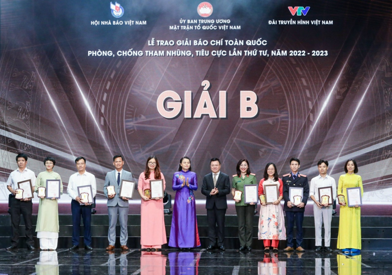 5 tác phẩm báo chí CAND đoạt giải tại Giải báo chí toàn quốc phòng, chống tham nhũng, tiêu cực lần thứ tư -0