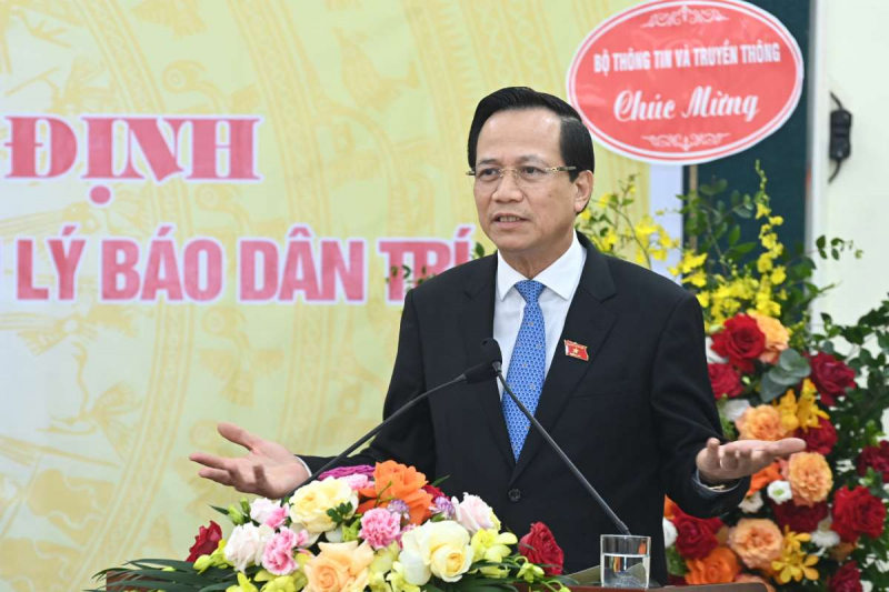 Tổ chức lại Báo Điện tử Dân trí và Báo Lao Động và Xã hội -0