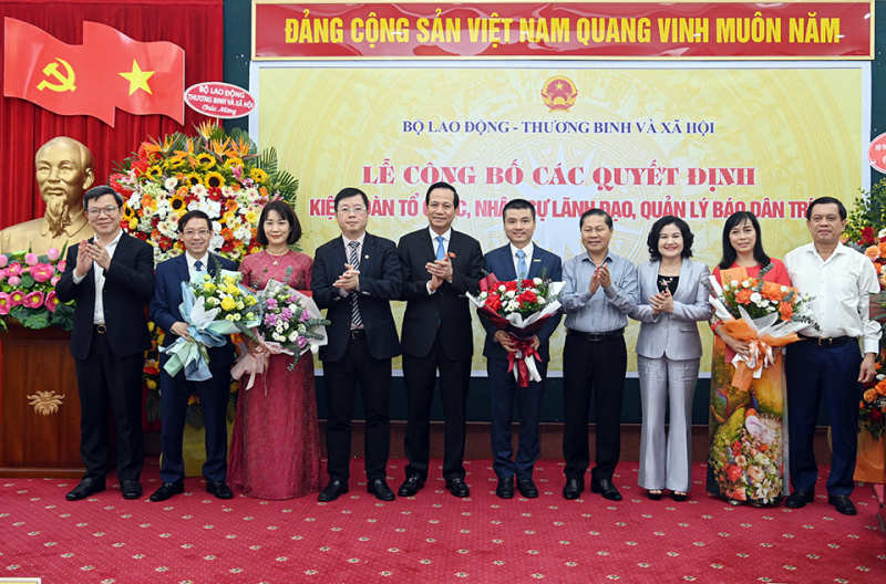 Tổ chức lại Báo Điện tử Dân trí và Báo Lao Động và Xã hội -0