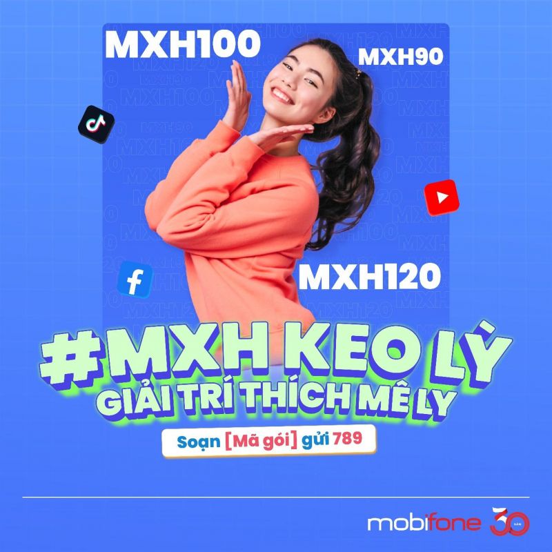 Bắt kịp mọi xu hướng video ngắn với gói cước Mạng xã hội của MobiFone -0