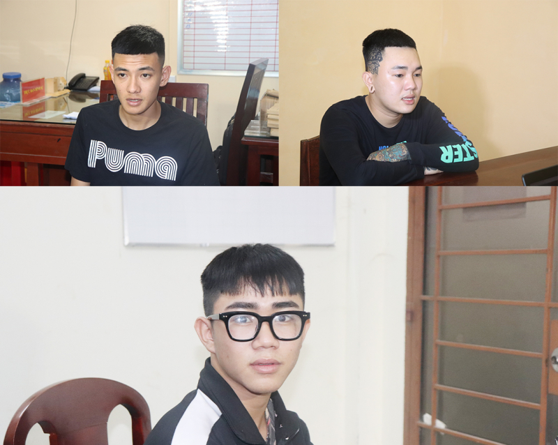 3 đối tượng quyết mâu thuẫn bằng bạo lực đã ra đầu thú -0