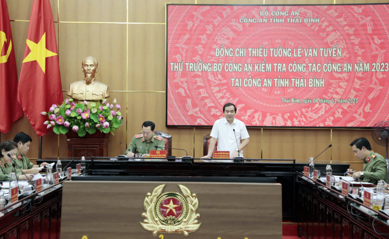 Công an Thái Bình quyết tâm thực hiện tốt các biện pháp Công an, đảm bảo ANTT từ cơ sở -0