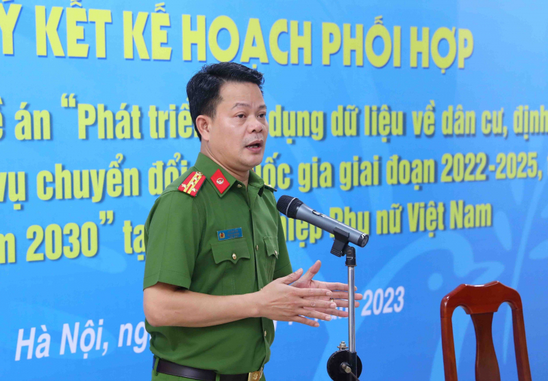 Bộ Công an và Hội Lliên hiệp phụ nữ Việt Nam phối hợp triển khai thực hiện Đề án 06 -0