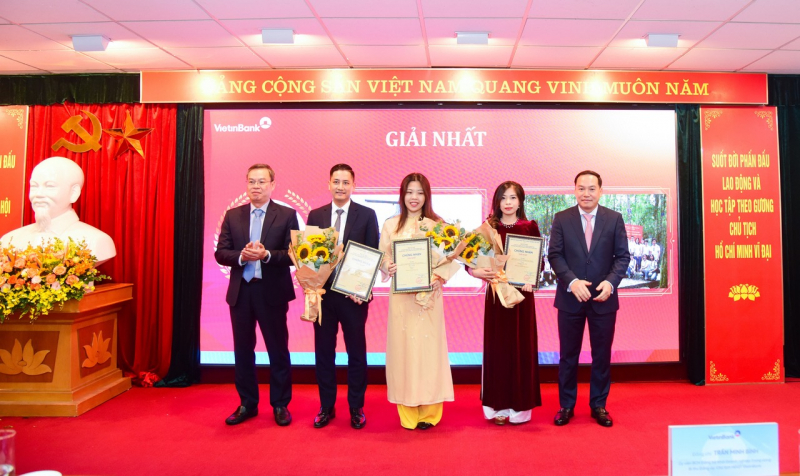 Trao giải Cuộc thi sáng tác tác phẩm hưởng ứng Giải Búa liềm Vàng Đảng ủy Khối Doanh nghiệp Trung ương (DNTW) năm 2023 -0