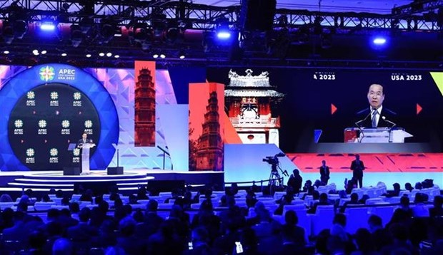 President Vo Van Thuong attends APEC CEO Summit 2023 -0