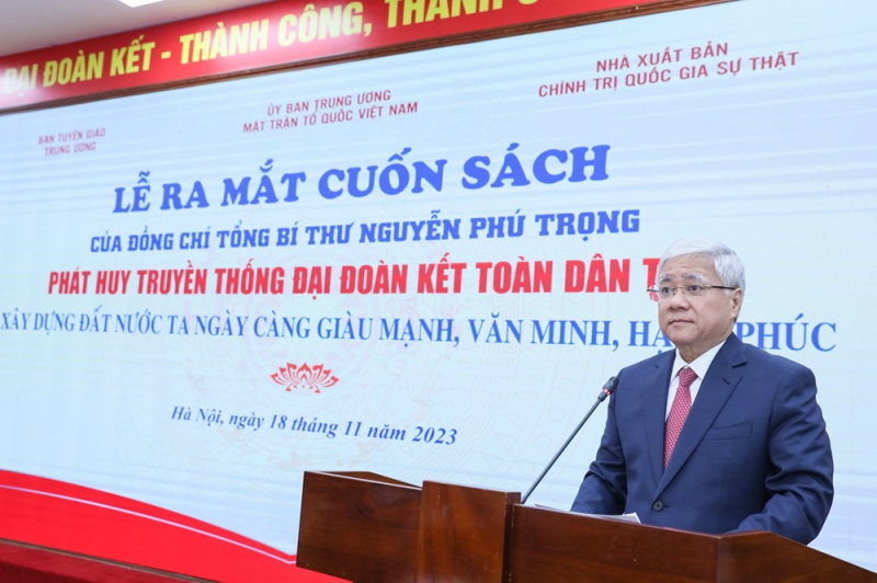 Ra mắt cuốn sách của Tổng Bí thư Nguyễn Phú Trọng về đại đoàn kết toàn dân tộc -0