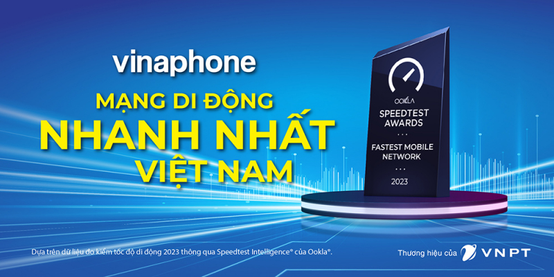 VinaPhone là mạng di động nhanh nhất Việt Nam năm 2023 -0