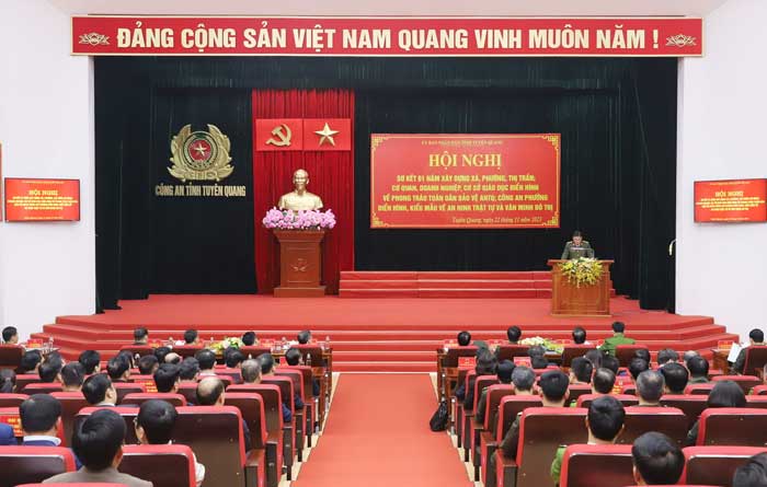 Xây dựng điển hình về phong trào toàn dân bảo vệ ANTQ tại Tuyên Quang -0