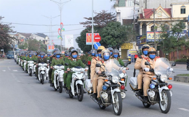 Mở cao điểm tấn công, trấn áp tội phạm, bảo đảm ANTT Tết Nguyên đán Giáp Thìn -0