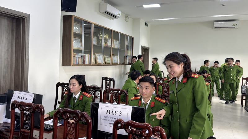 Công an Nghệ An: Tập huấn Nghị định số 56 của Chính phủ cho cán bộ cốt cán  -0