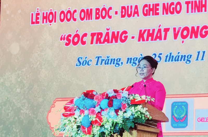 Khai mạc lễ Ooc Om Boc - Đua ghe Ngo tỉnh Sóc Trăng năm 2023 -0