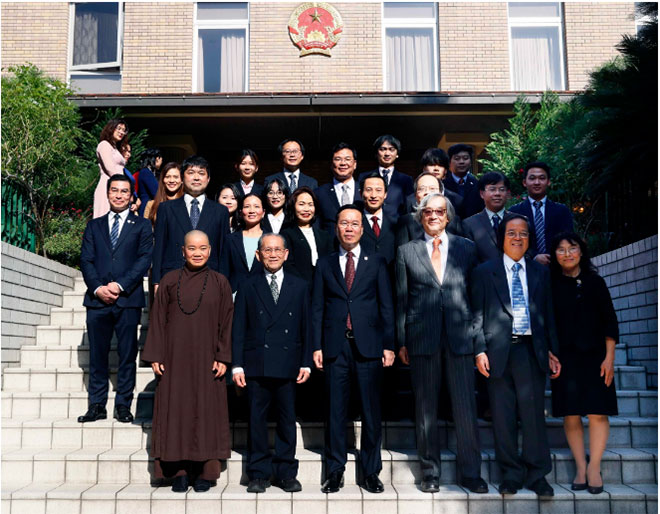 Chủ tịch nước gặp gỡ đại diện các thế hệ người Việt Nam tại Nhật Bản -0