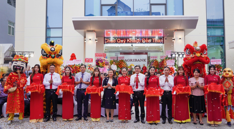 Agribank chi nhánh Thốt Nốt khánh thành, đưa vào hoạt động trụ sở mới -0