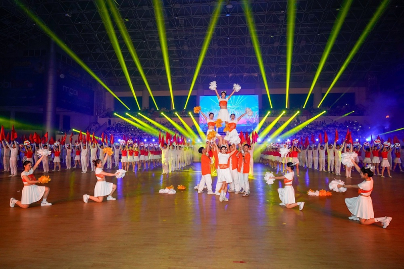 Nhấn vào ảnh để phóng to Tưng bừng Lễ khai mạc Hội khỏe Phù Đổng Hải Phòng lần thứ 17, năm 2023 -0