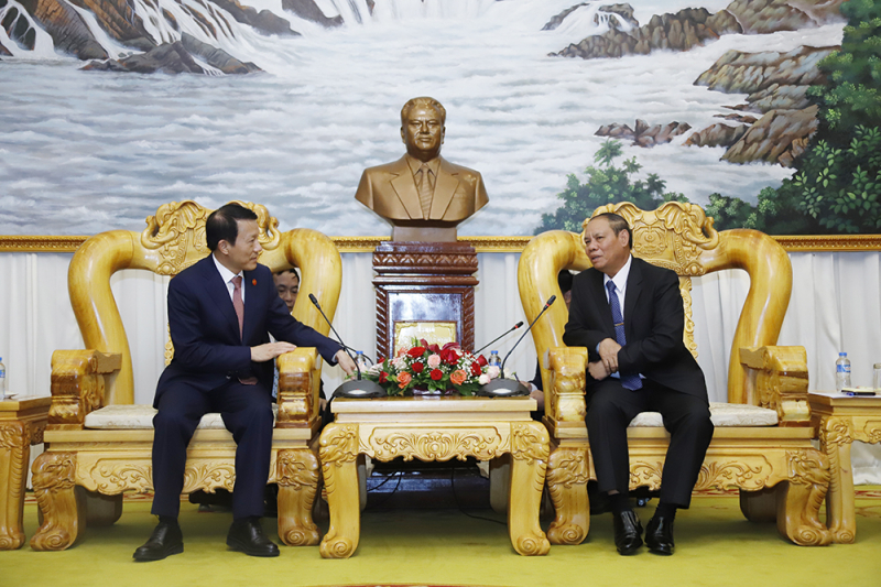 Bộ Công an hai nước Việt Nam – Lào thắt chặt tình đoàn kết -0