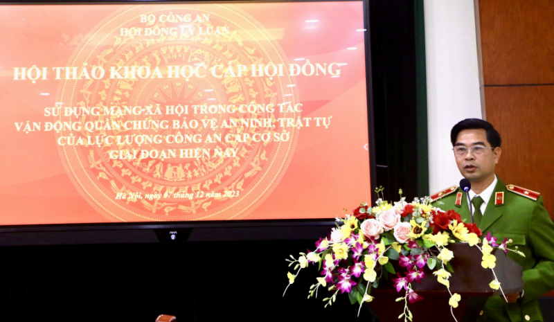 Sử dụng mạng xã hội hiệu quả trong công tác vận động quần chúng bảo vệ An ninh trật tự -0
