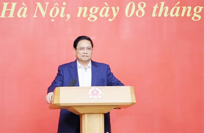 Thủ tướng Phạm Minh Chính chủ trì họp Tiểu ban Kinh tế-Xã hội Đại hội XIV -0