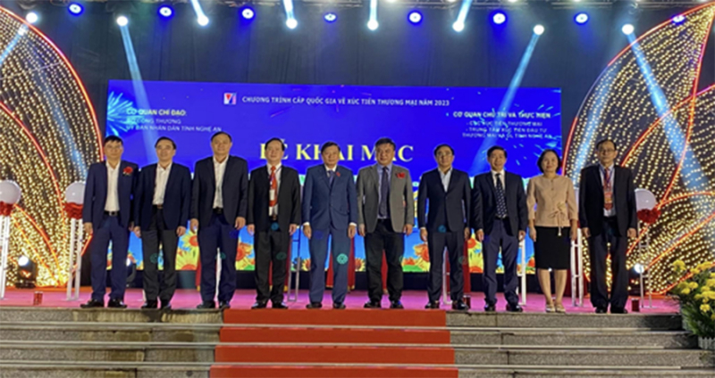 Đảm bảo ANTT tại chương trình cấp quốc gia về xúc tiến thương mại Nghệ An 2023 -0