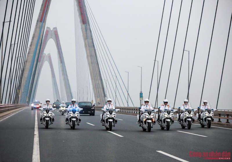 Đảm bảo tuyệt đối an toàn phục vụ chuyến thăm của Tổng Bí thư, Chủ tịch nước Trung Quốc Tập Cận Bình -0